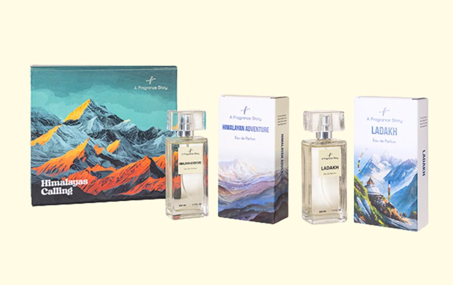 Himalayas Calling Gift Set (Set of 2 Perfumes) - Fragrances - indic inspirations