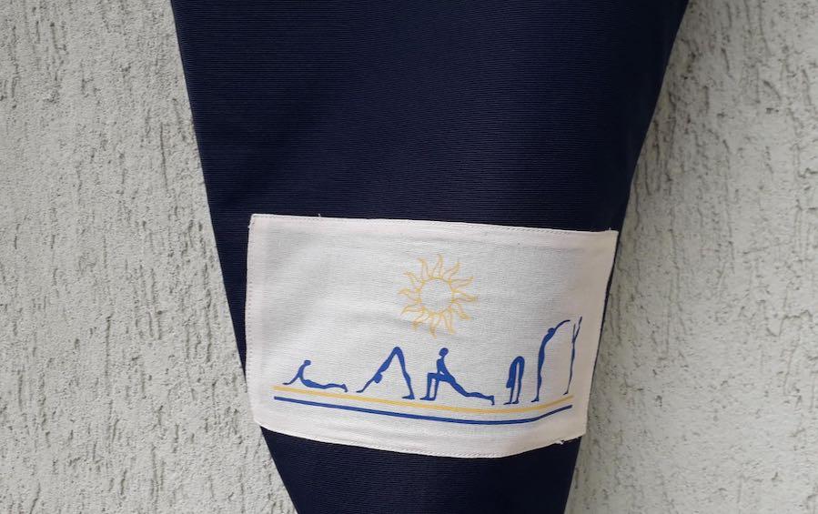 HOBO BAG FOR YOGA - Blue - Yoga bags - indic inspirations