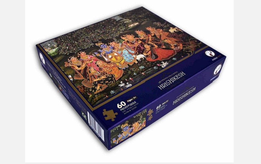 HRISHIKESH - 60 Pcs Jigsaw Puzzle - puzzles - indic inspirations