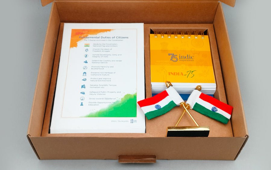 INDIA @ 75 Collection - Gift packs - indic inspirations