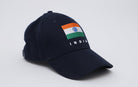 India Cap - Tiranga Rectangular | Navy Blue - Caps - indic inspirations