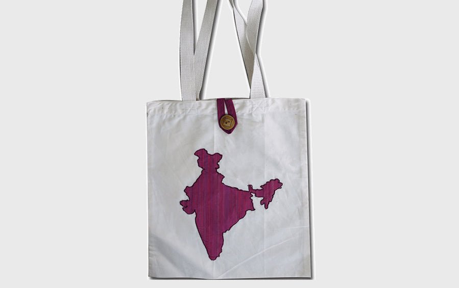 India Map Cloth Bag - Bags - indic inspirations