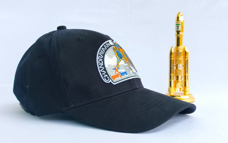 INDIA on the MOON | Chandrayaan 3 | Cap - Caps - indic inspirations