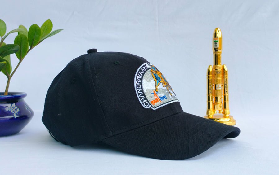 INDIA on the MOON | Chandrayaan 3 | Cap - Caps - indic inspirations