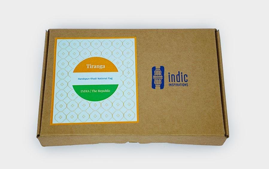 India Table Flag Small - Miniature table flags - indic inspirations