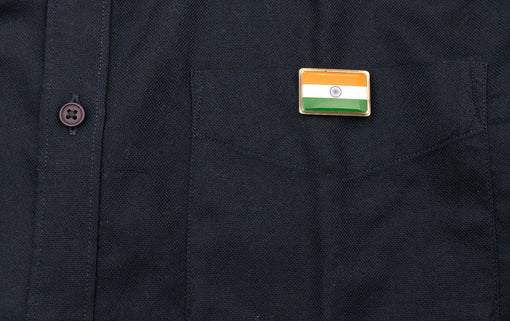 Buy Indian Flag Magnetic Lapel Pins/Brooch Rectangle (L) online – Indic ...