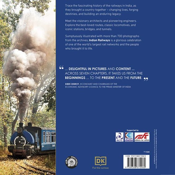 Indian Railways- A Visual Journey: Transforming a Nation’s Destiny - Books - indic inspirations