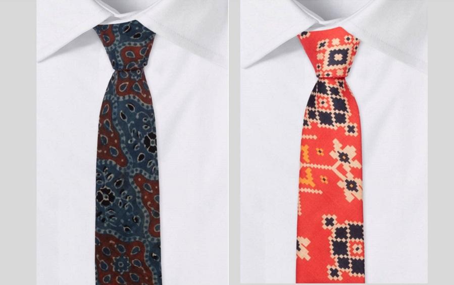 INDIC PATTERNS - TIE SET - NECKTIES - indic inspirations