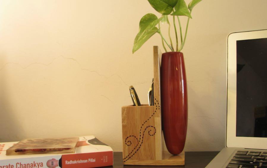 IRIS - Multiuse Plant Holder - Desk Organizers - indic inspirations