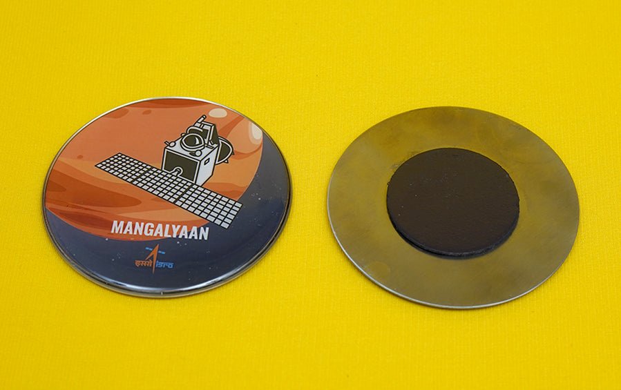 ISRO Chandrayaan & Mangalyaan Fridge Magnets - Fridge Magnets - indic inspirations