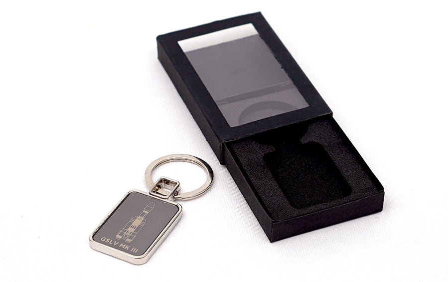 ISRO GSLV MK III Keychain - Keychains - indic inspirations