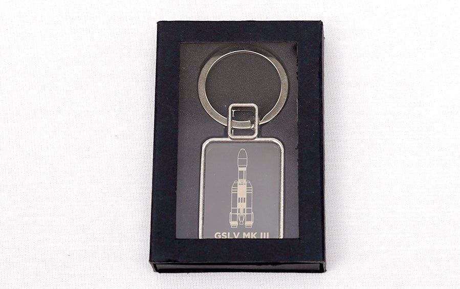 ISRO GSLV MK III Keychain - Keychains - indic inspirations
