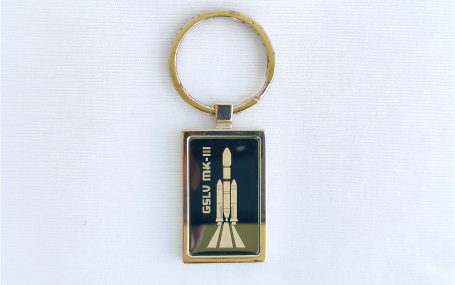 ISRO GSLV MK III Keychain - Keychains - indic inspirations