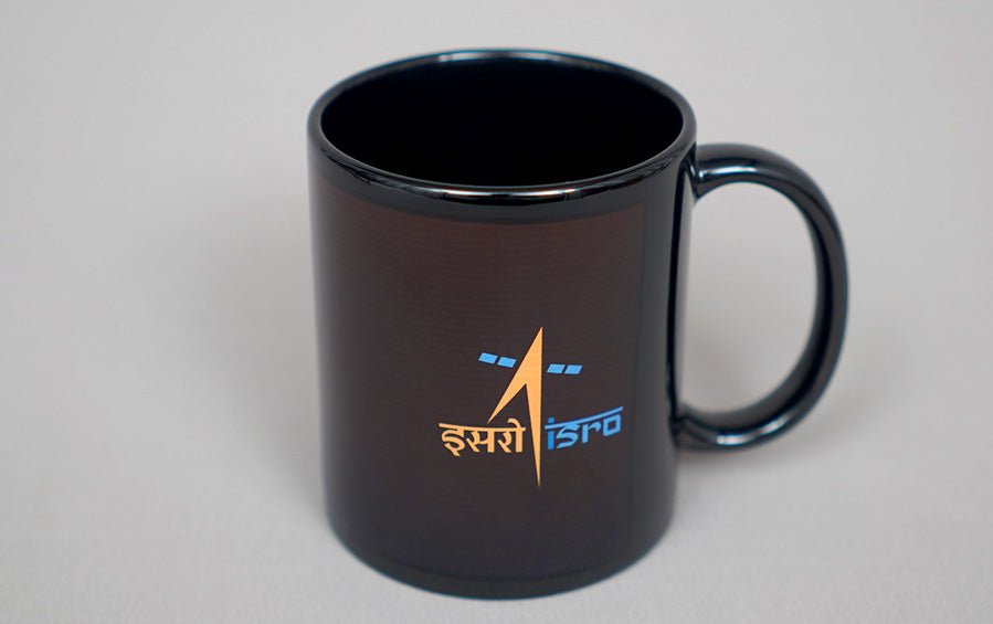 ISRO GSLV Mug Black - Cups & Mugs - indic inspirations