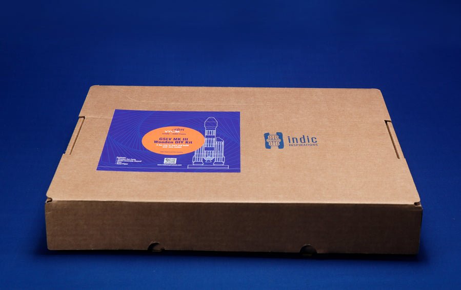 ISRO GSLV Rocket 1:100 DIY Kit - rocket models - indic inspirations