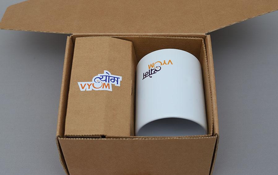 ISRO Logo Mug - Cups & Mugs - indic inspirations