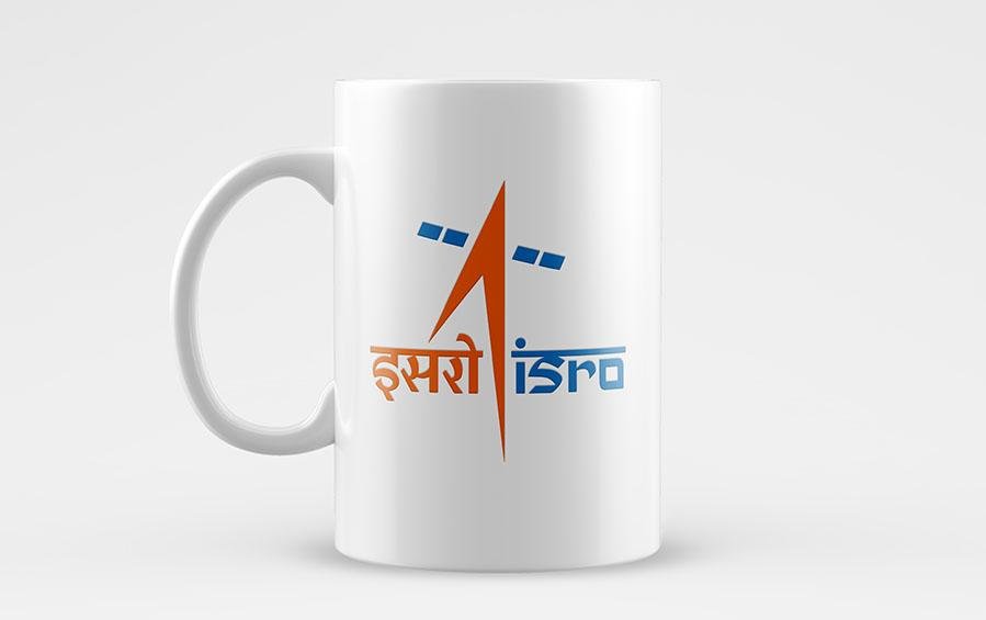 ISRO Logo Mug - Cups & Mugs - indic inspirations