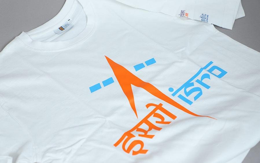 ISRO Logo TShirt - T-shirts - indic inspirations