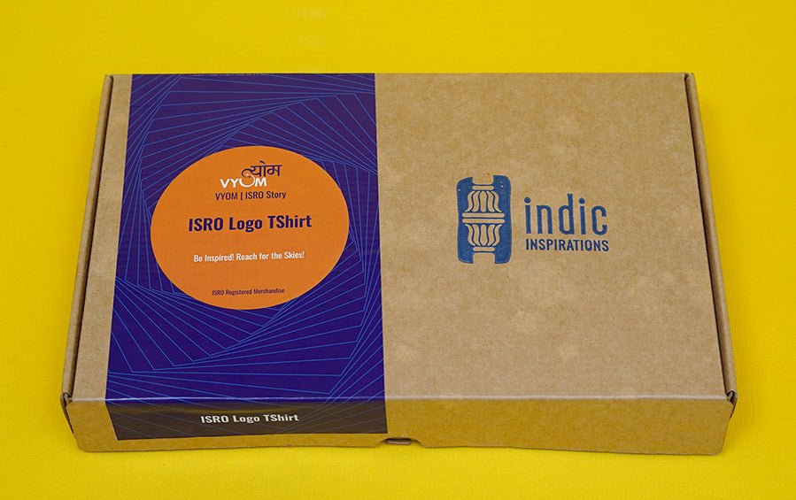 ISRO Logo Tshirt - T-shirts - indic inspirations