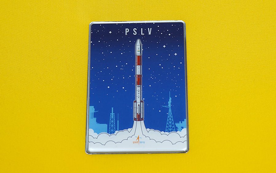 ISRO PSLV Fridge Magnet - Fridge Magnets - indic inspirations