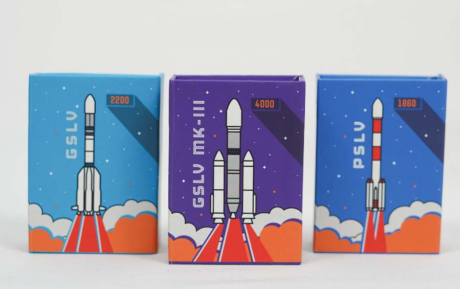 ISRO Rockets | Collectible Matchboxes - Match boxes - indic inspirations