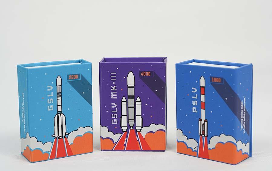 ISRO Rockets | Collectible Matchboxes - Match boxes - indic inspirations