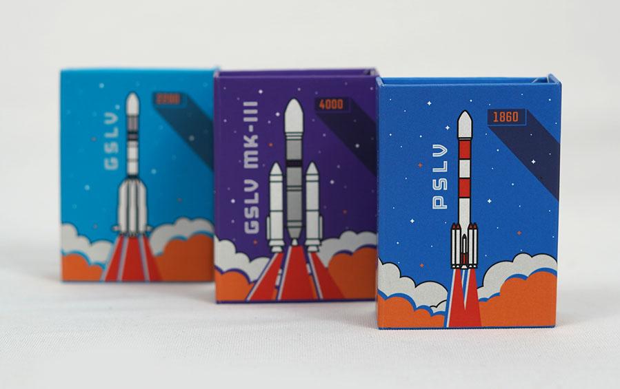 ISRO Rockets | Collectible Matchboxes - Match boxes - indic inspirations