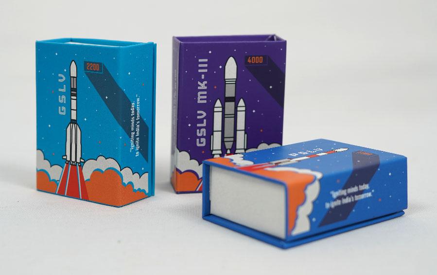 ISRO Rockets | Collectible Matchboxes - Match boxes - indic inspirations