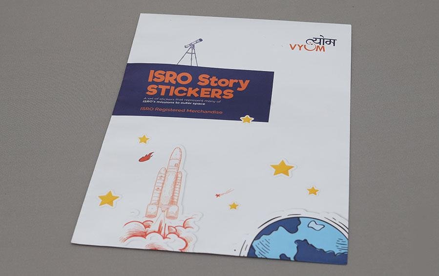 ISRO Story Stickers | Set of 15 stickers - Stickers - indic inspirations
