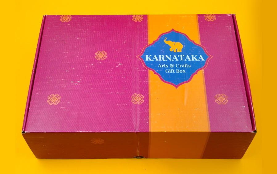 Karnataka Arts & Crafts Gift Set (L) - Gift packs - indic inspirations