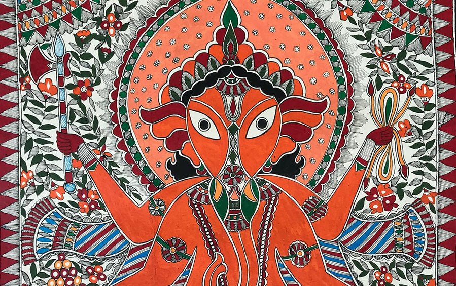 Madhubani Painting Online Workshop - Workshops - indic inspirations