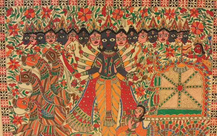 Madhubani Painting Online Workshop - Workshops - indic inspirations