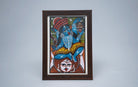 Mahakali | Bengal Patachitra Painting | A5 Frame - paintings - indic inspirations