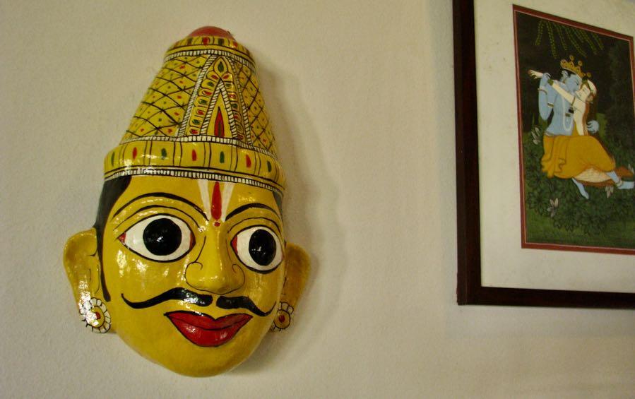 MAHARAJA CHERIAL MASK - Masks - indic inspirations