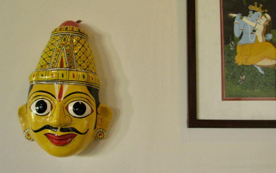MAHARAJA CHERIAL MASK - Masks - indic inspirations