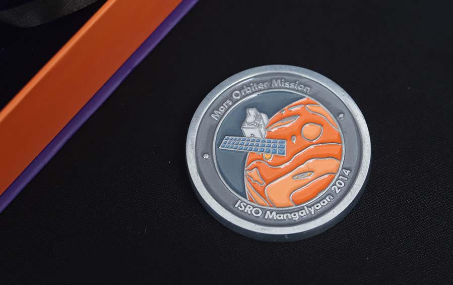 Mangalyaan Commemorative Medallion - Coins - indic inspirations