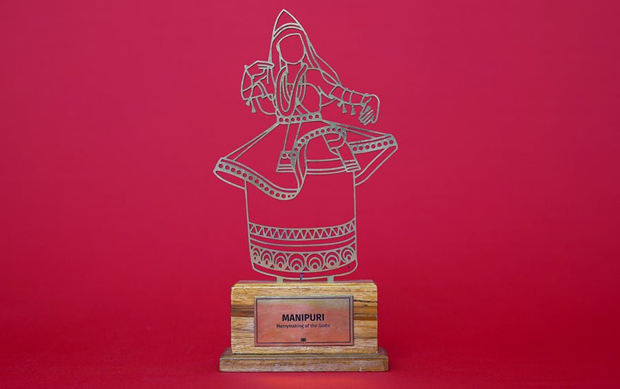 MANIPURI | Dance Souvenir - Dance awards - indic inspirations