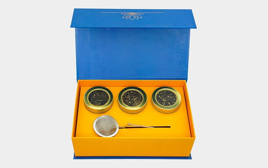 Masala Chai Journey - Set of 3 Teas & Infuser - tea gift packs - indic inspirations