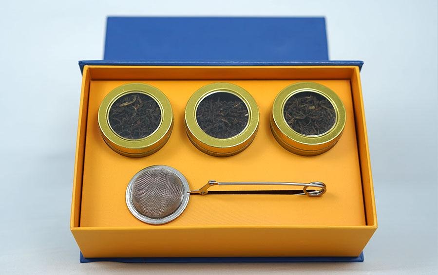 Masala Chai Journey - Set of 3 Teas & Infuser - tea gift packs - indic inspirations