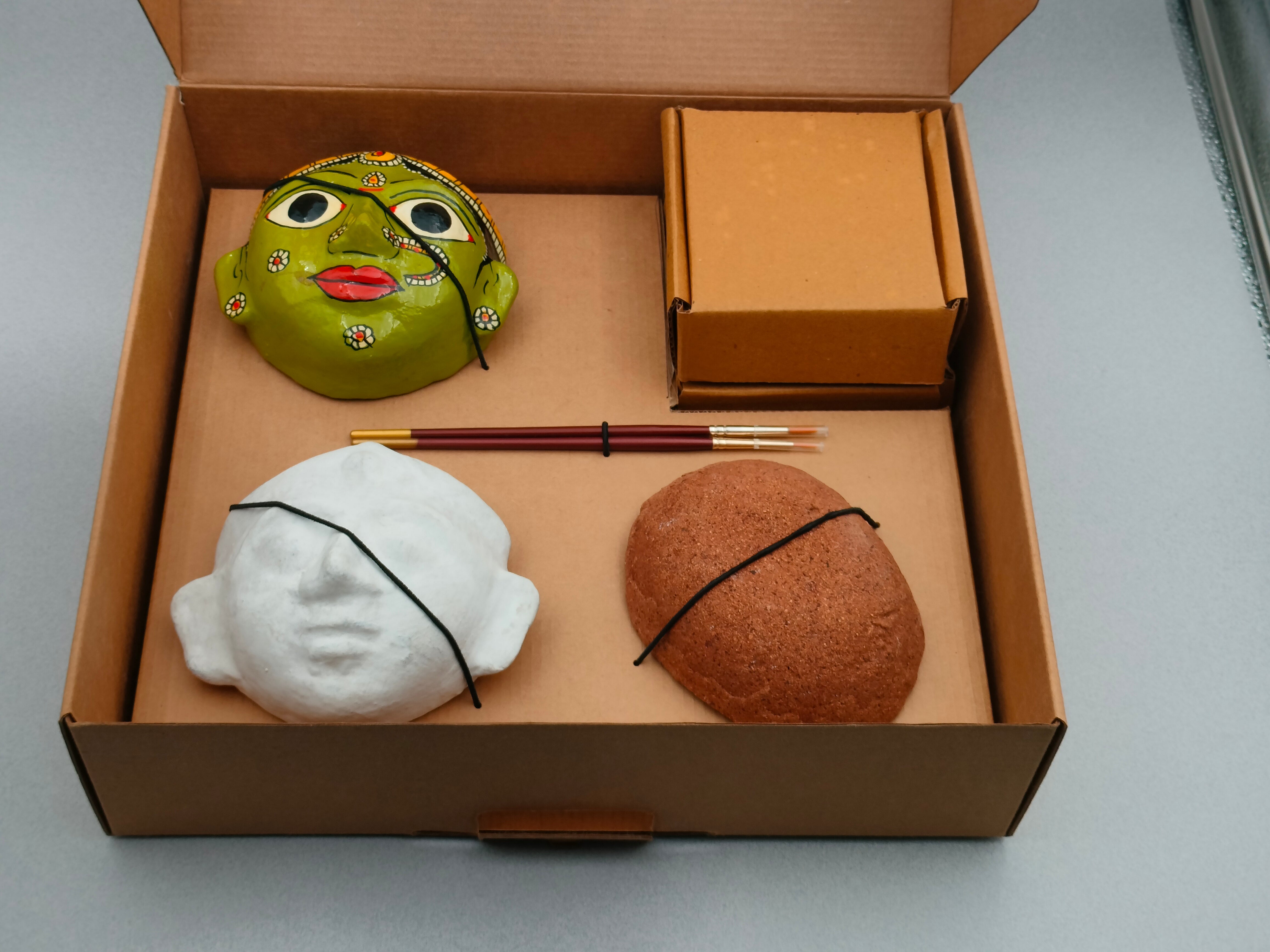 MASK MAKING Workshop Kit - #WFH Set (S) - Workshop sets - indic inspirations