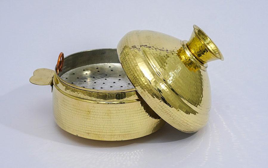 Modak Patra - Brass - Cookware - indic inspirations
