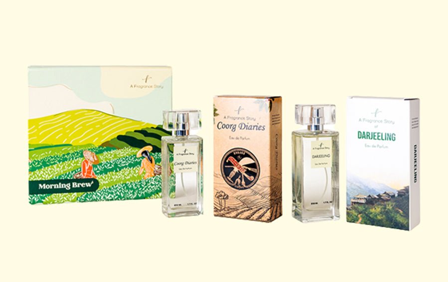 Morning Brew Gift Set (Set of 2 Perfumes) - Fragrances - indic inspirations
