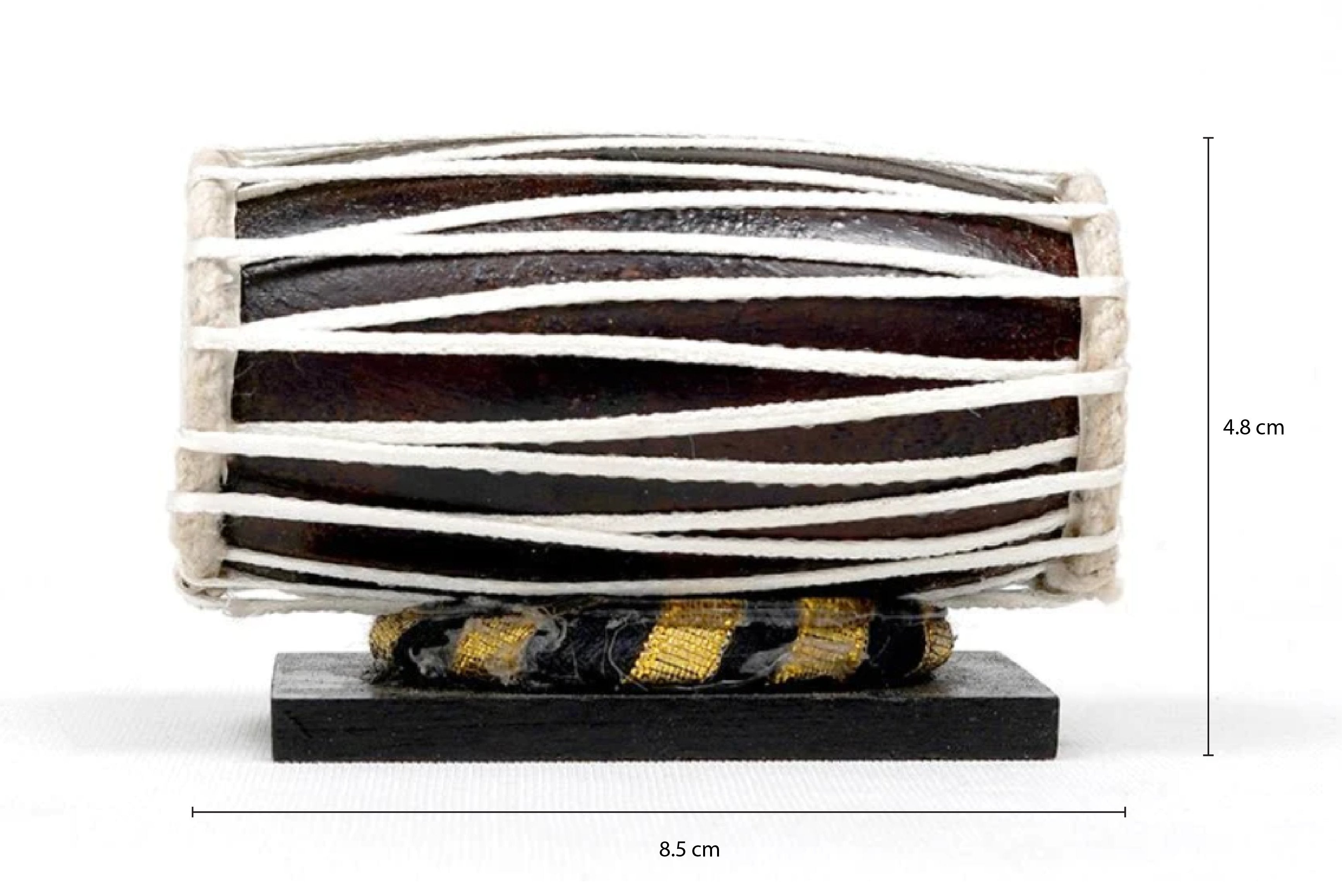 Mridangam | Wooden Miniature - Miniature Musical Instruments - indic inspirations