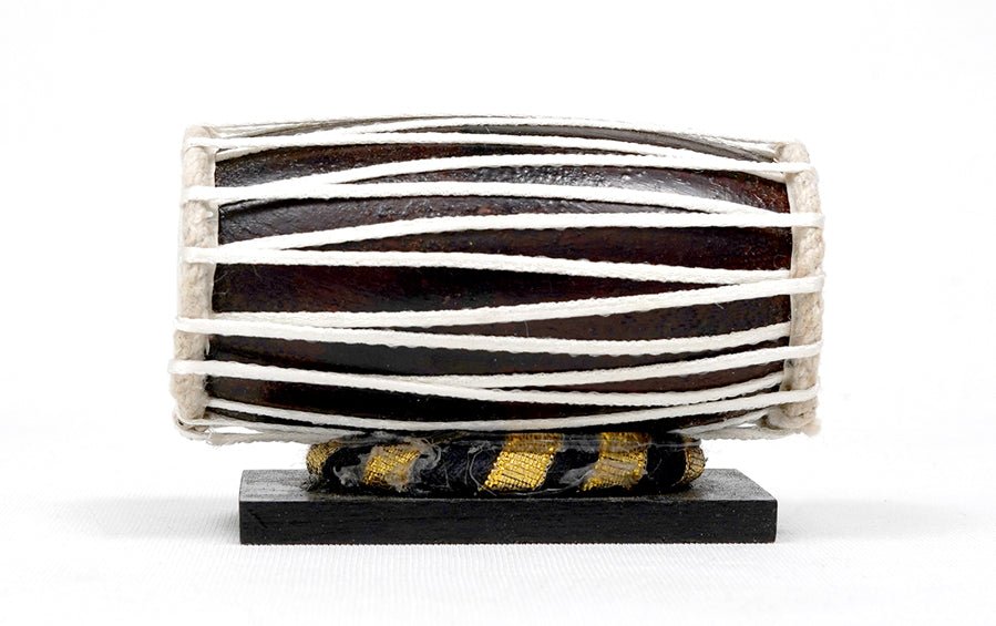 Mridangam | Wooden Miniature - Miniature Musical Instruments - indic inspirations