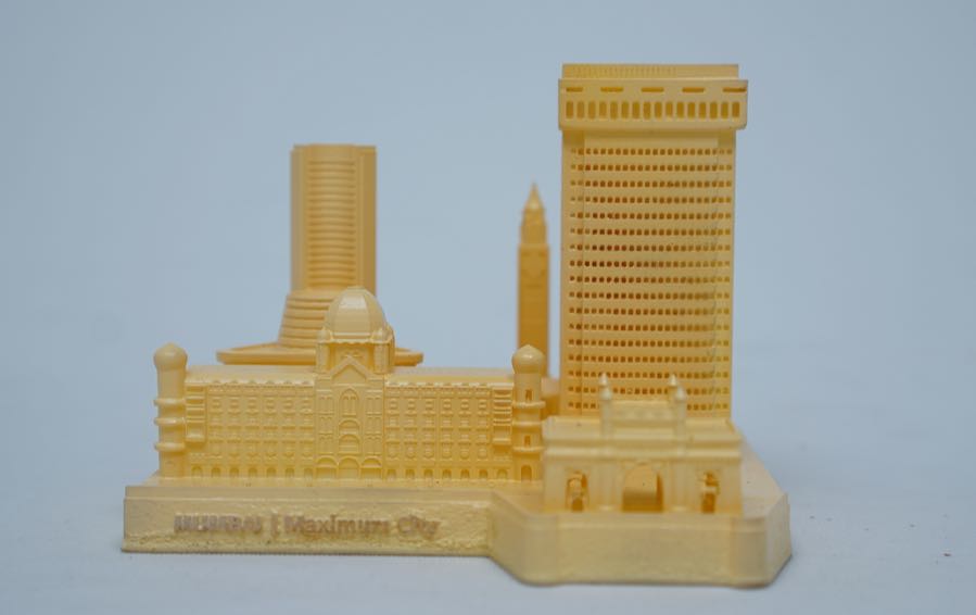 Mumbai | 3D Skyline | 4” W - Desk showpiece - indic inspirations