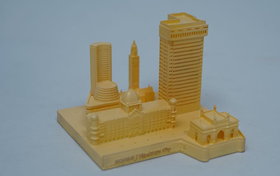 Mumbai | 3D Skyline | 4” W - Desk showpiece - indic inspirations