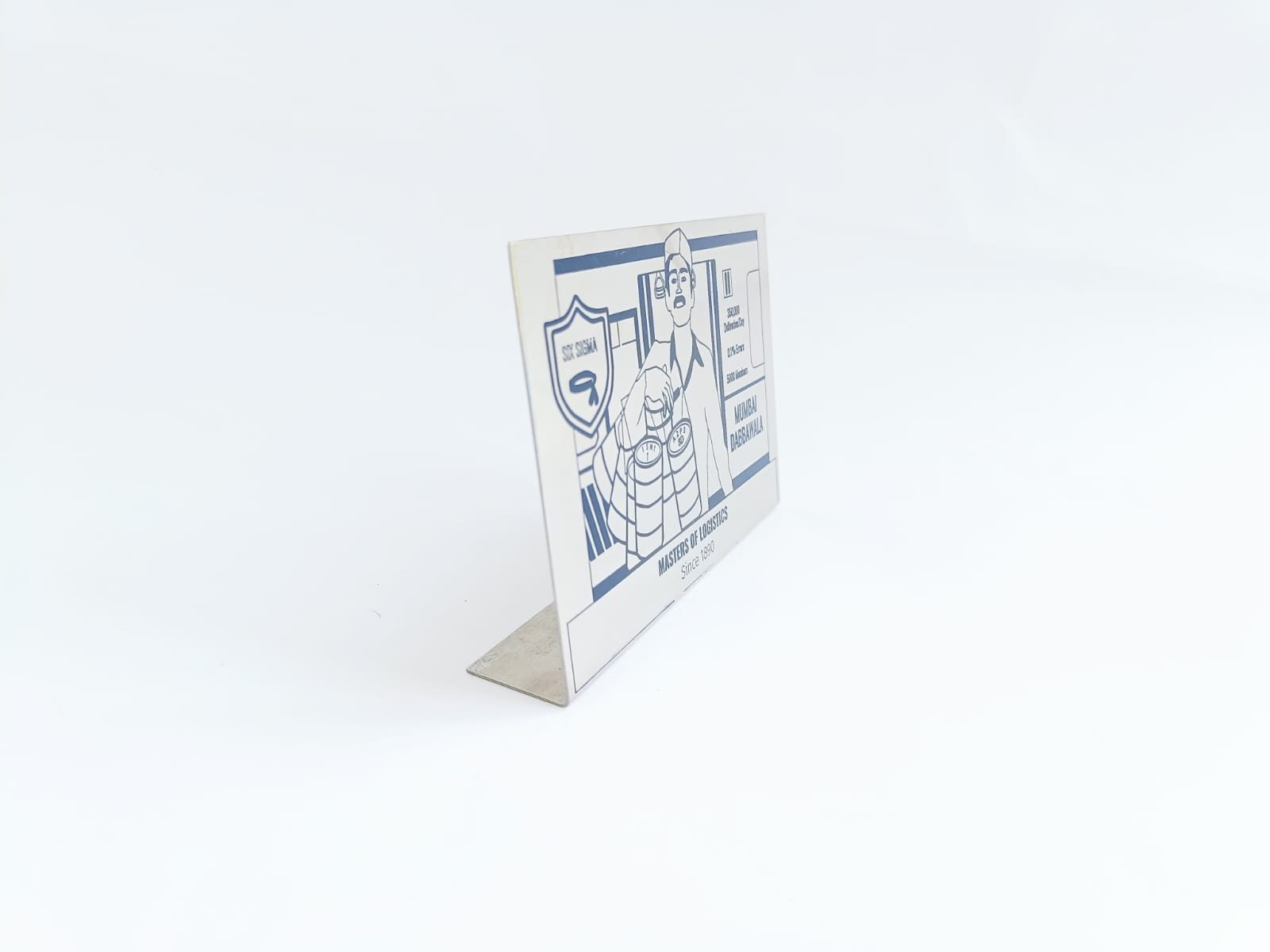 Mumbai Dabbawalas | 6 Sigma - Desk plaques - indic inspirations