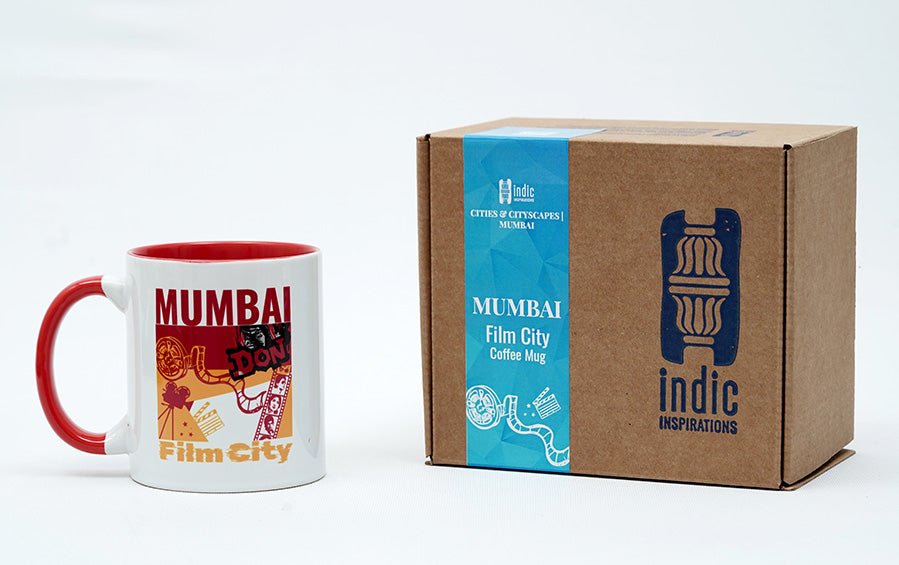 Mumbai | Film City | Mug - Cups & Mugs - indic inspirations