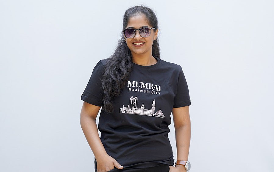 Mumbai | Maximum City | TShirt - T-shirts - indic inspirations
