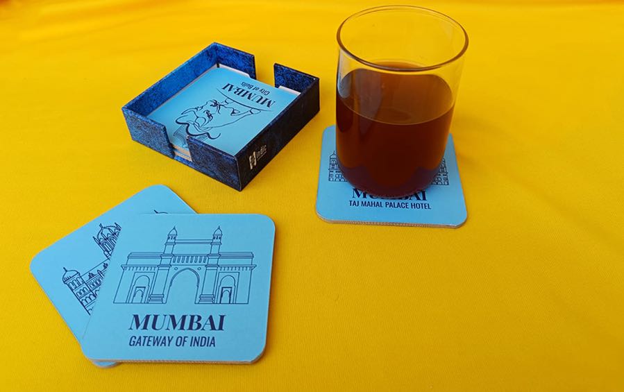 MUMBAI | Set of 6 Coasters - Coasters - indic inspirations